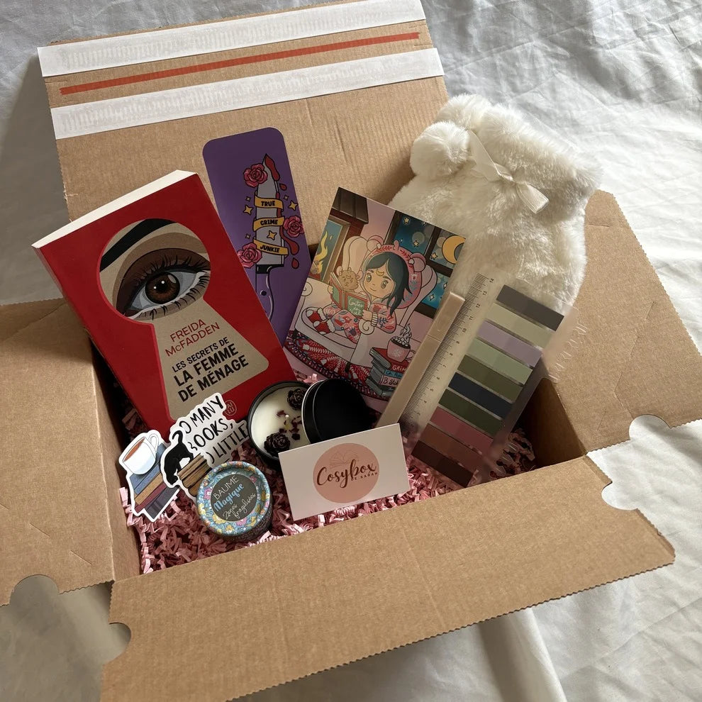 Cosybox de Sarah | Box livre mensuelle personnalisée